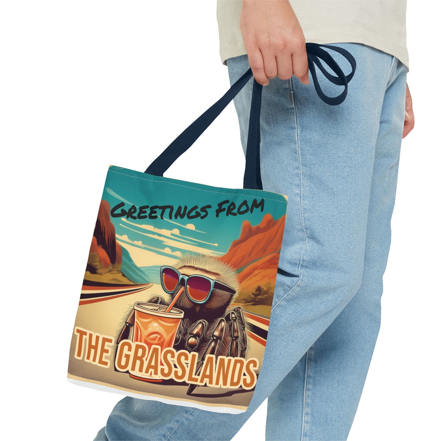 Greetings from the Grasslands Tote Bag