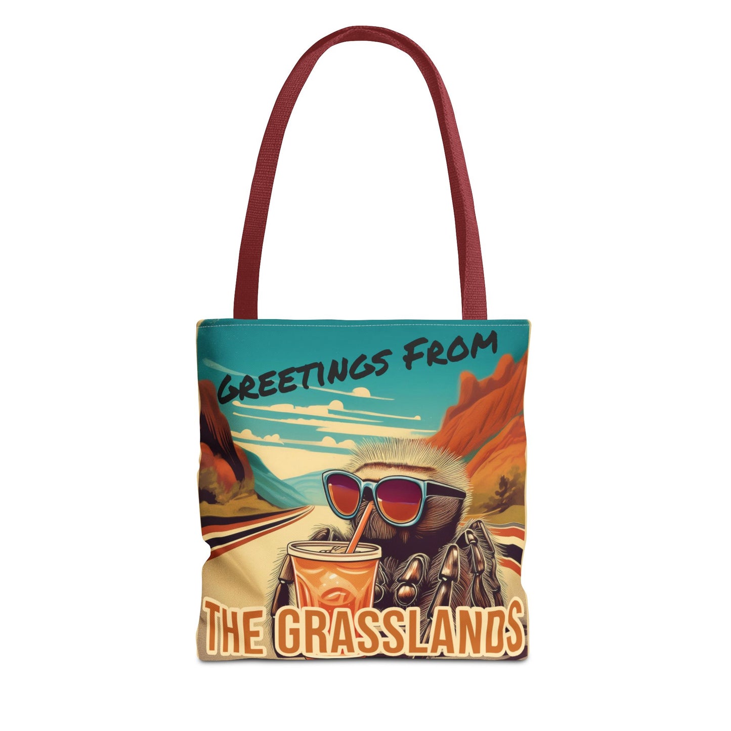 Greetings from the Grasslands Tote Bag