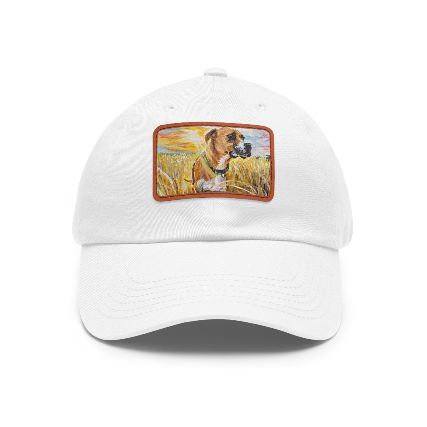 Little Dipper- Hat with Leather Patch