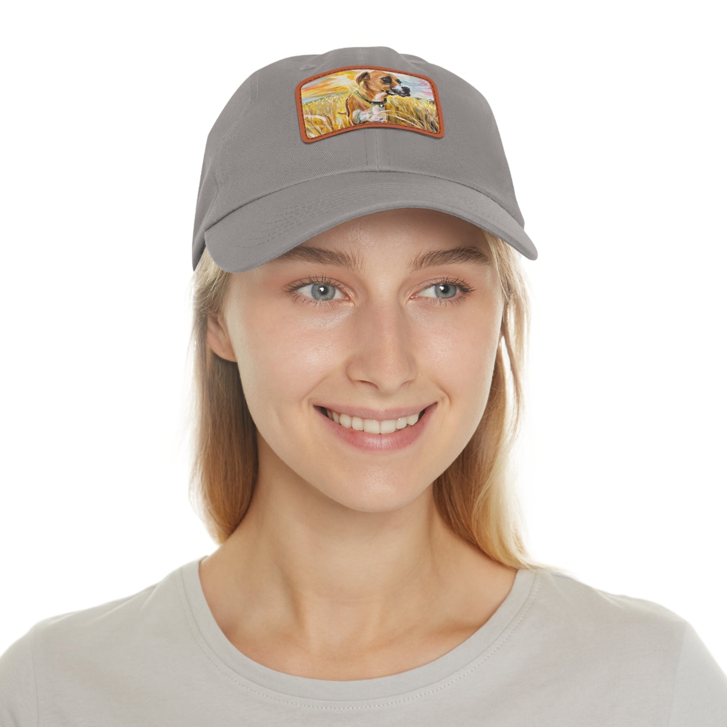 Little Dipper- Hat with Leather Patch