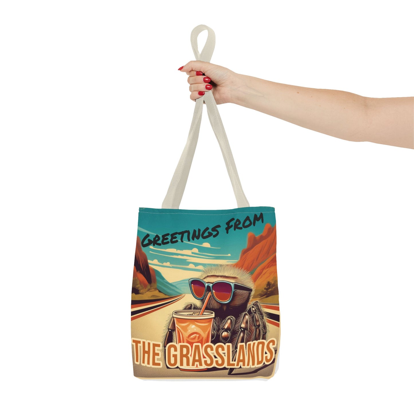 Greetings from the Grasslands Tote Bag