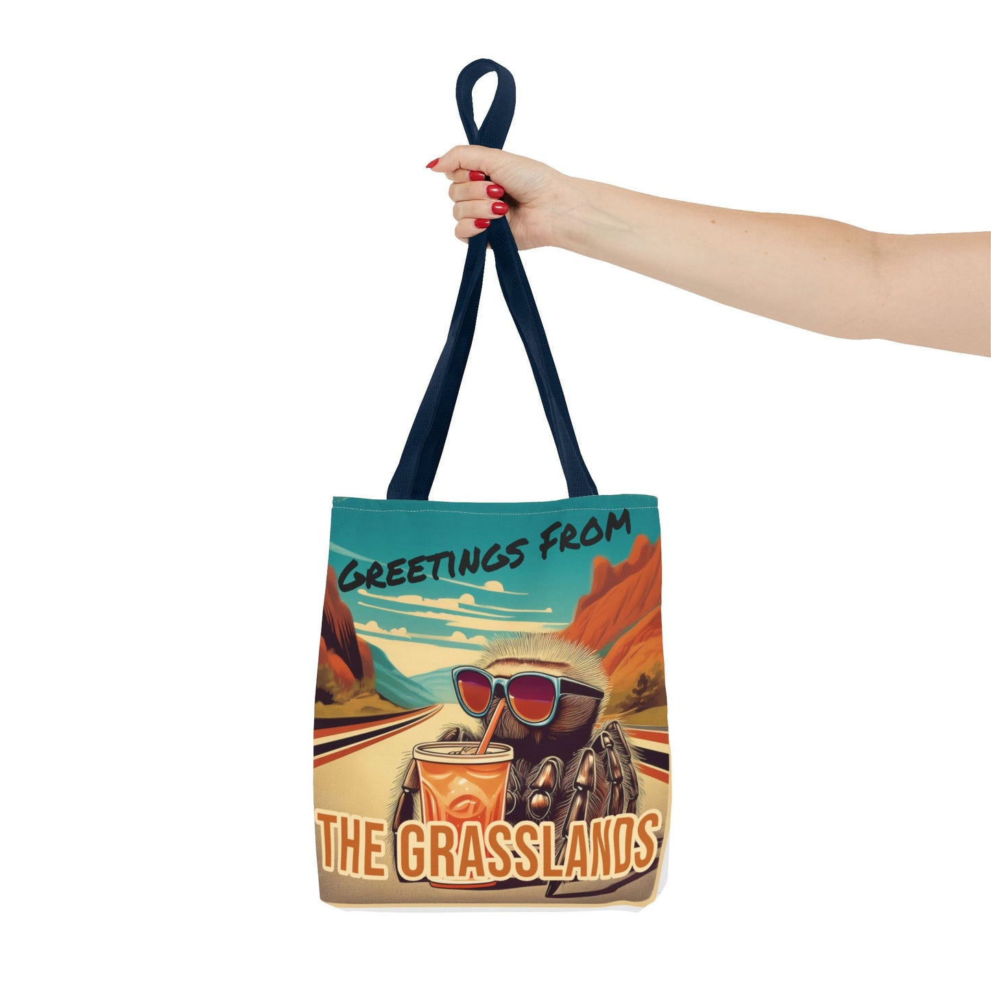 Greetings from the Grasslands Tote Bag