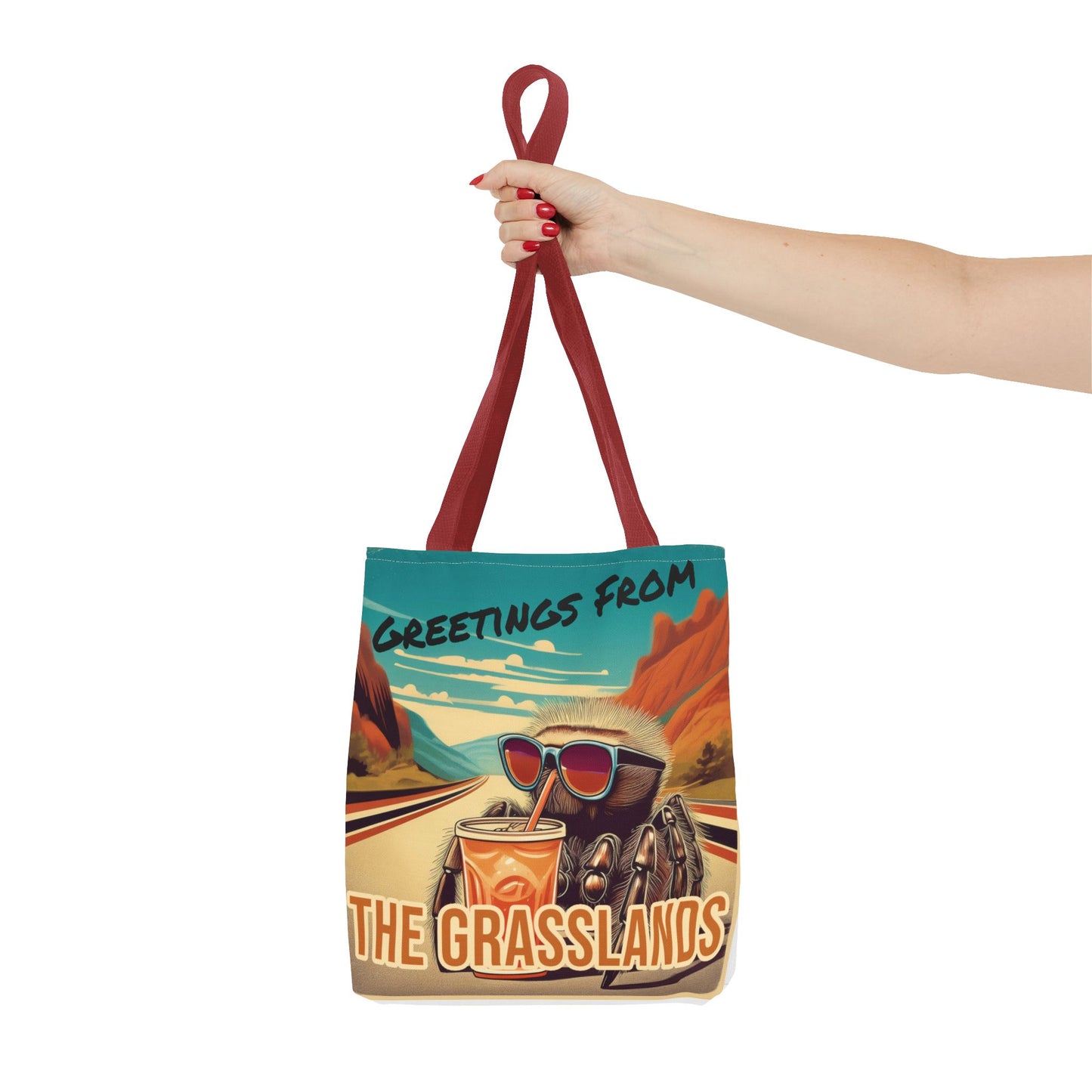 Greetings from the Grasslands Tote Bag