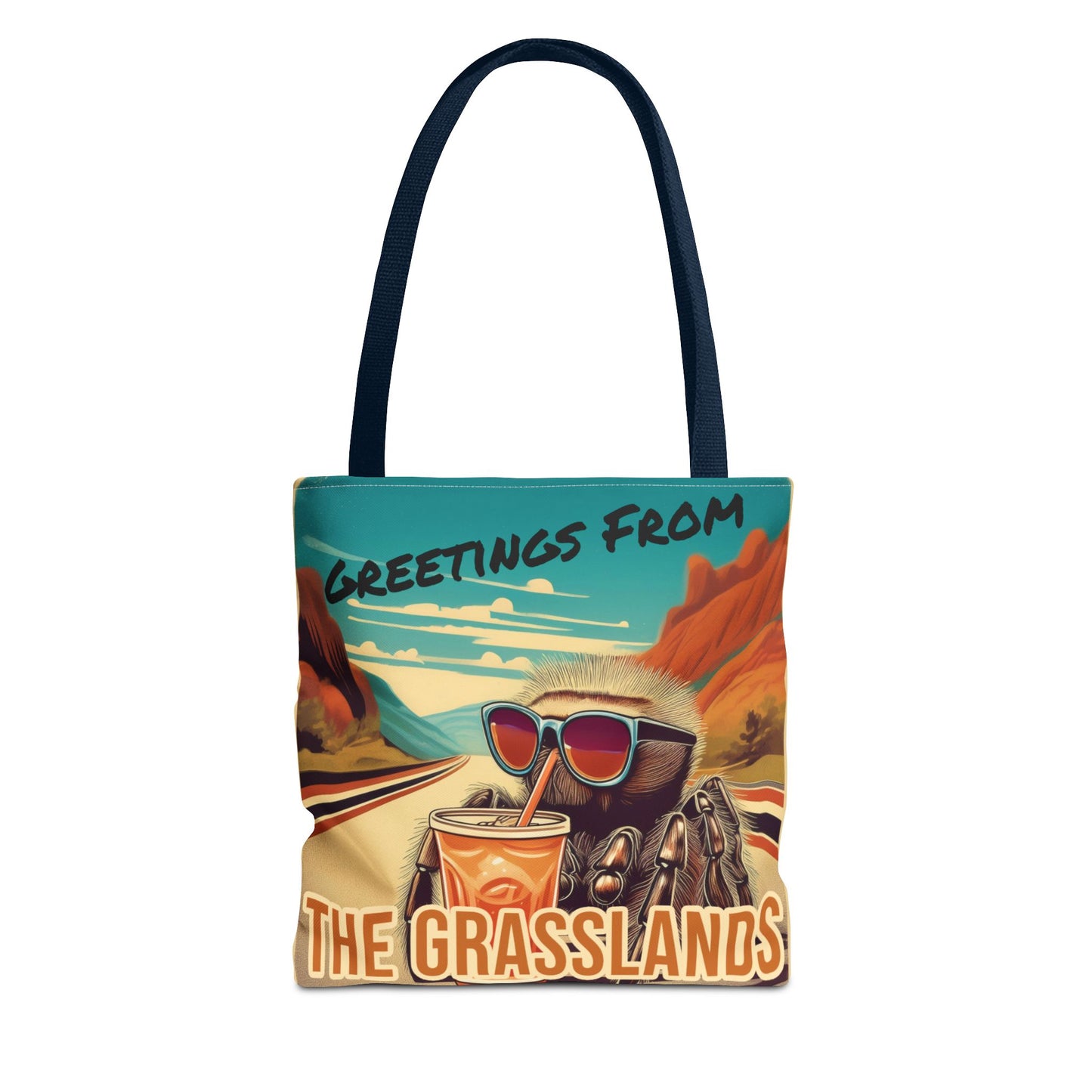 Greetings from the Grasslands Tote Bag