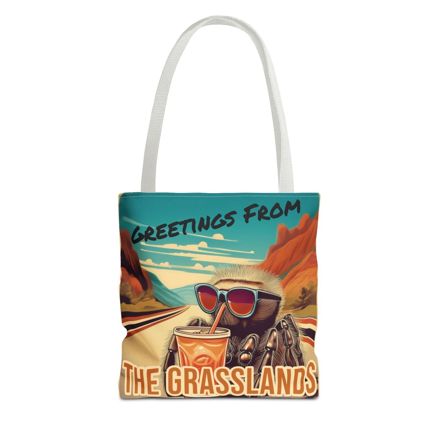 Greetings from the Grasslands Tote Bag