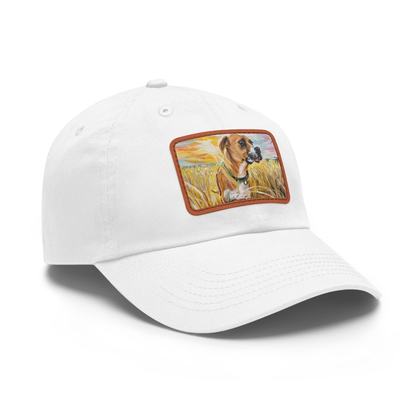 Little Dipper- Hat with Leather Patch