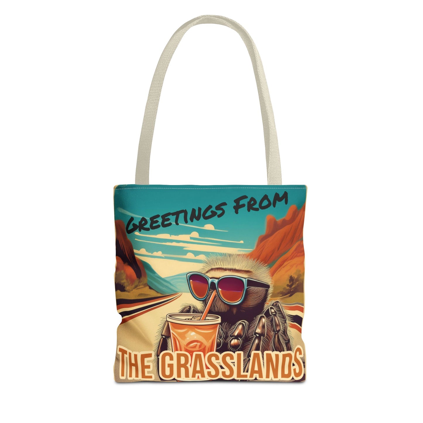 Greetings from the Grasslands Tote Bag