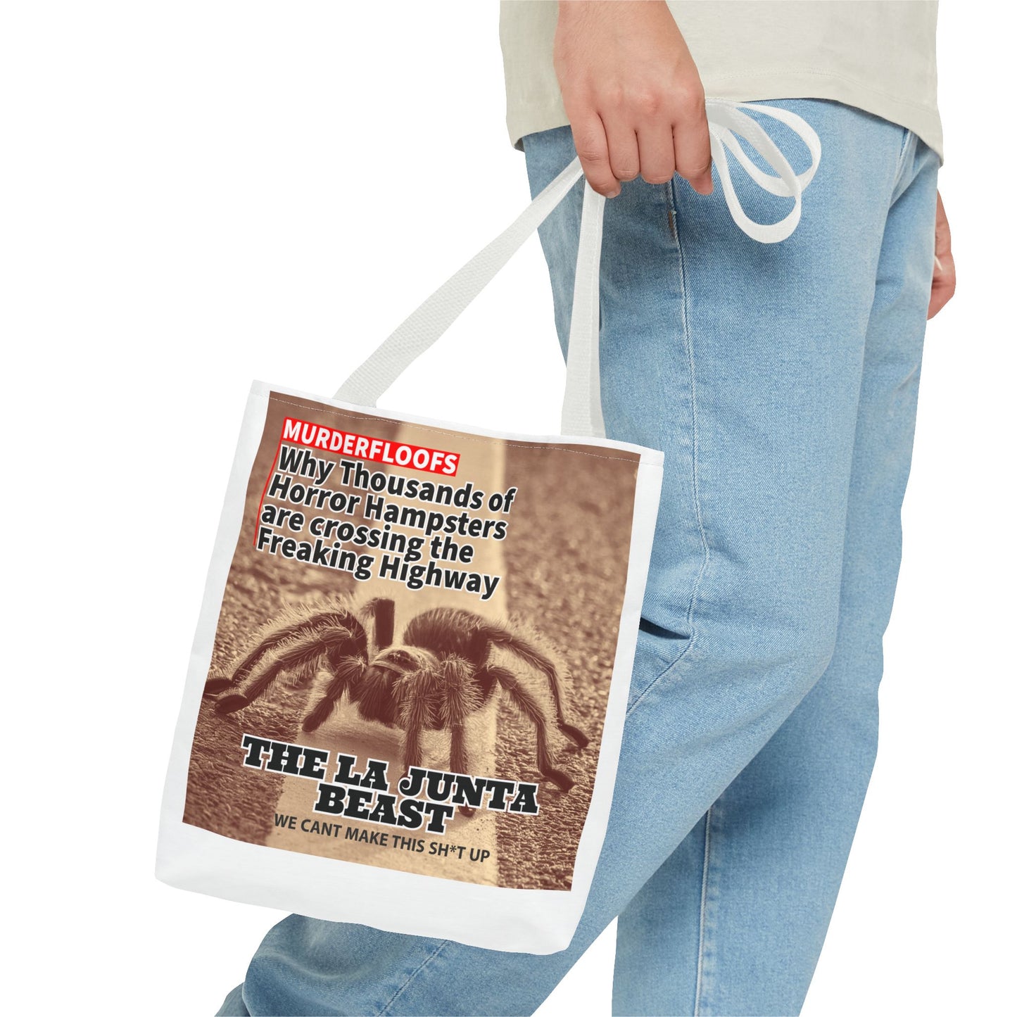 The La Junta Beast Faux News Tote Bag