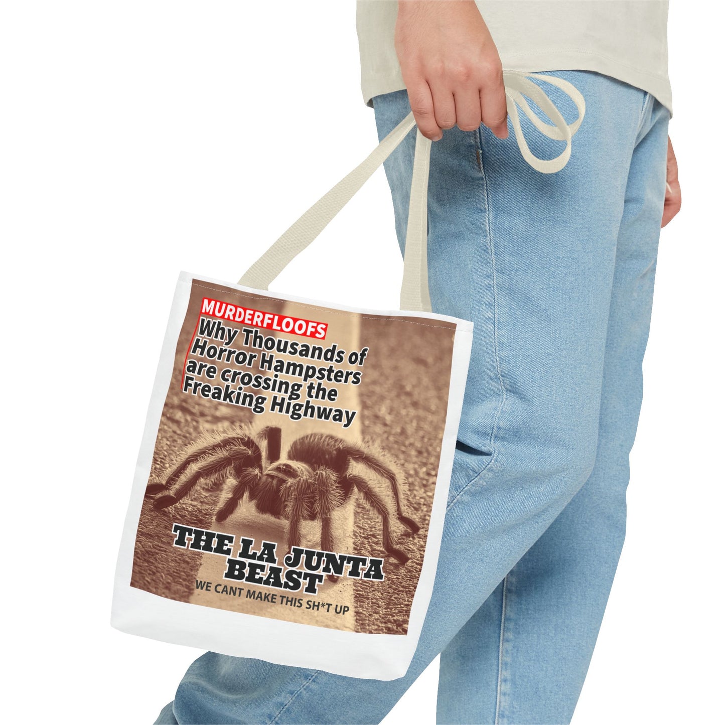 The La Junta Beast Faux News Tote Bag