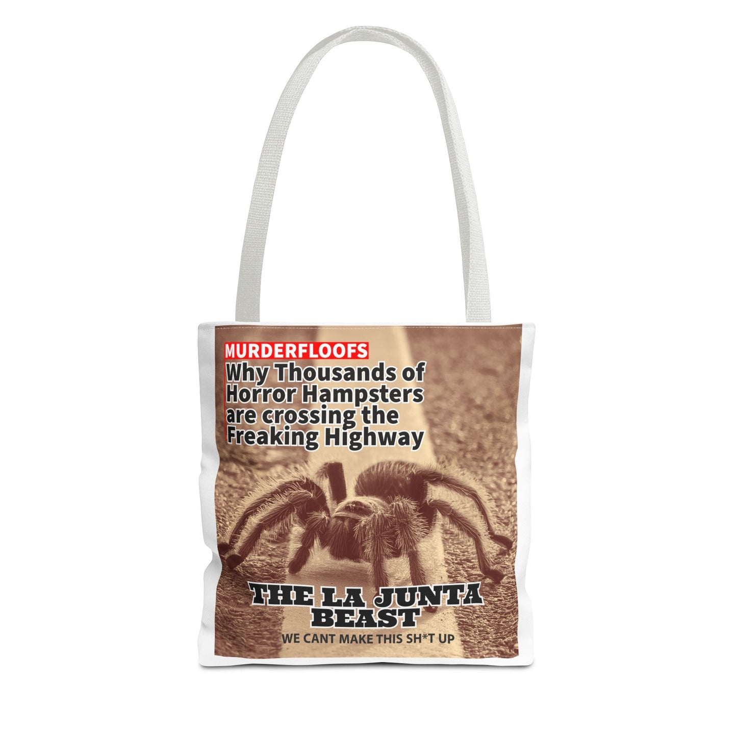 The La Junta Beast Faux News Tote Bag