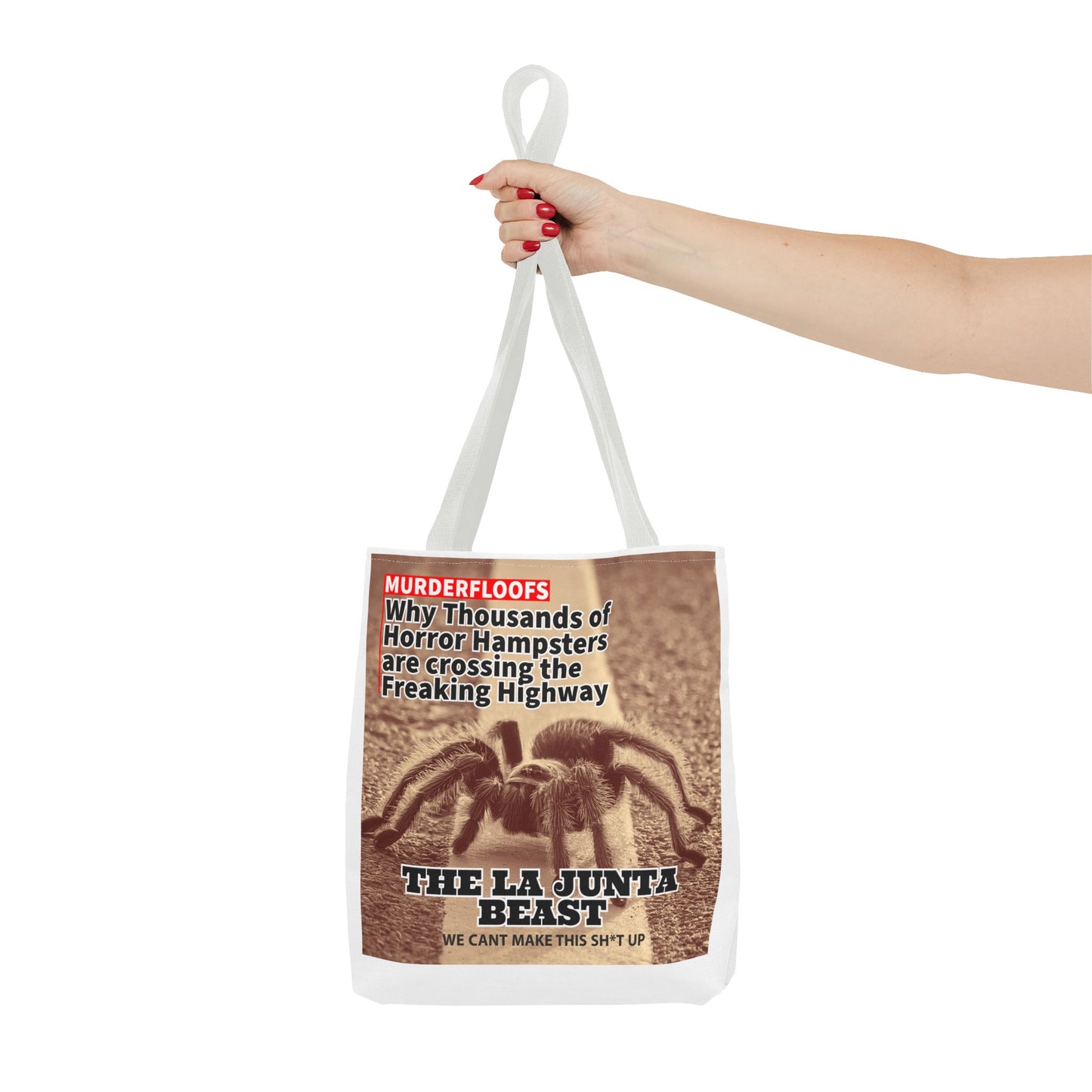 The La Junta Beast Faux News Tote Bag