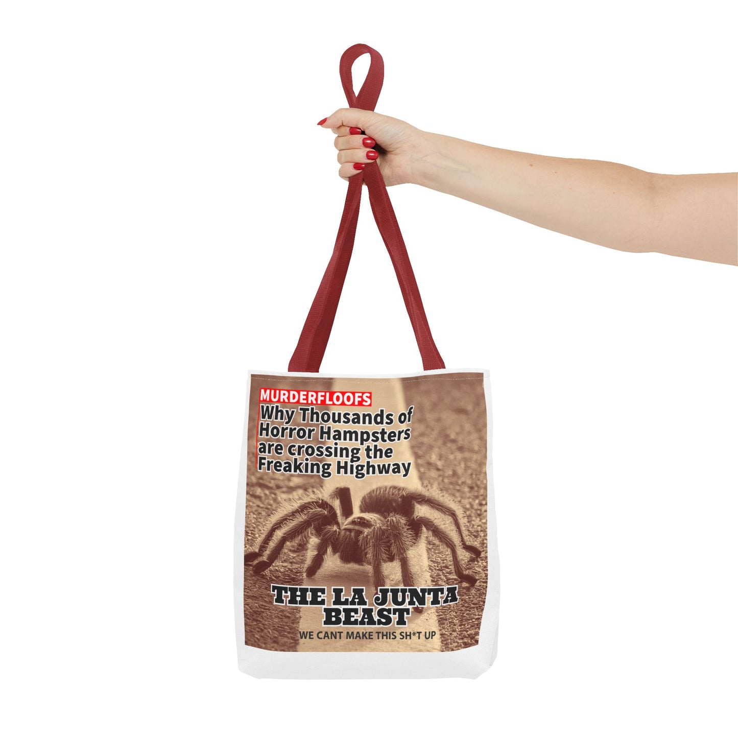 The La Junta Beast Faux News Tote Bag