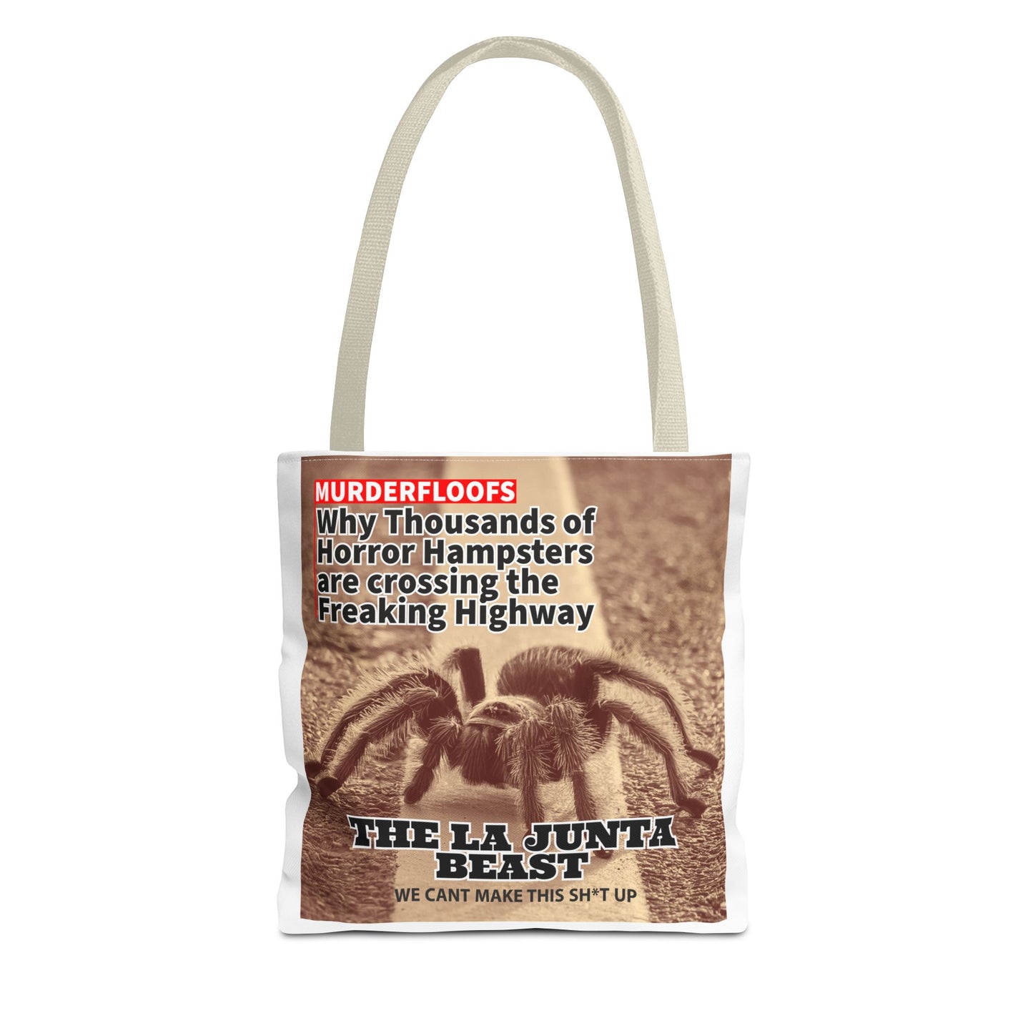 The La Junta Beast Faux News Tote Bag