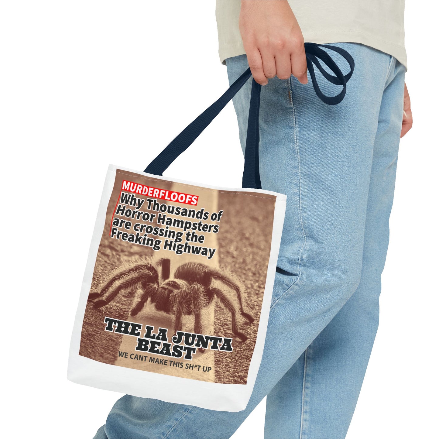 The La Junta Beast Faux News Tote Bag