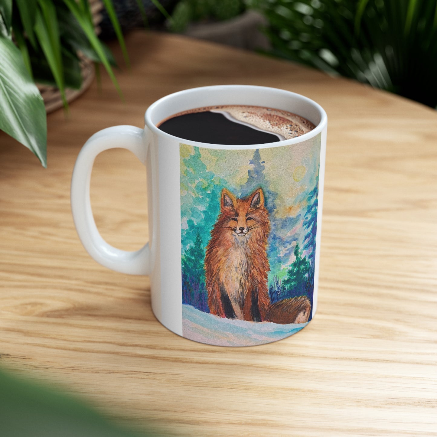 Winter Coat- Ceramic Mug 11oz