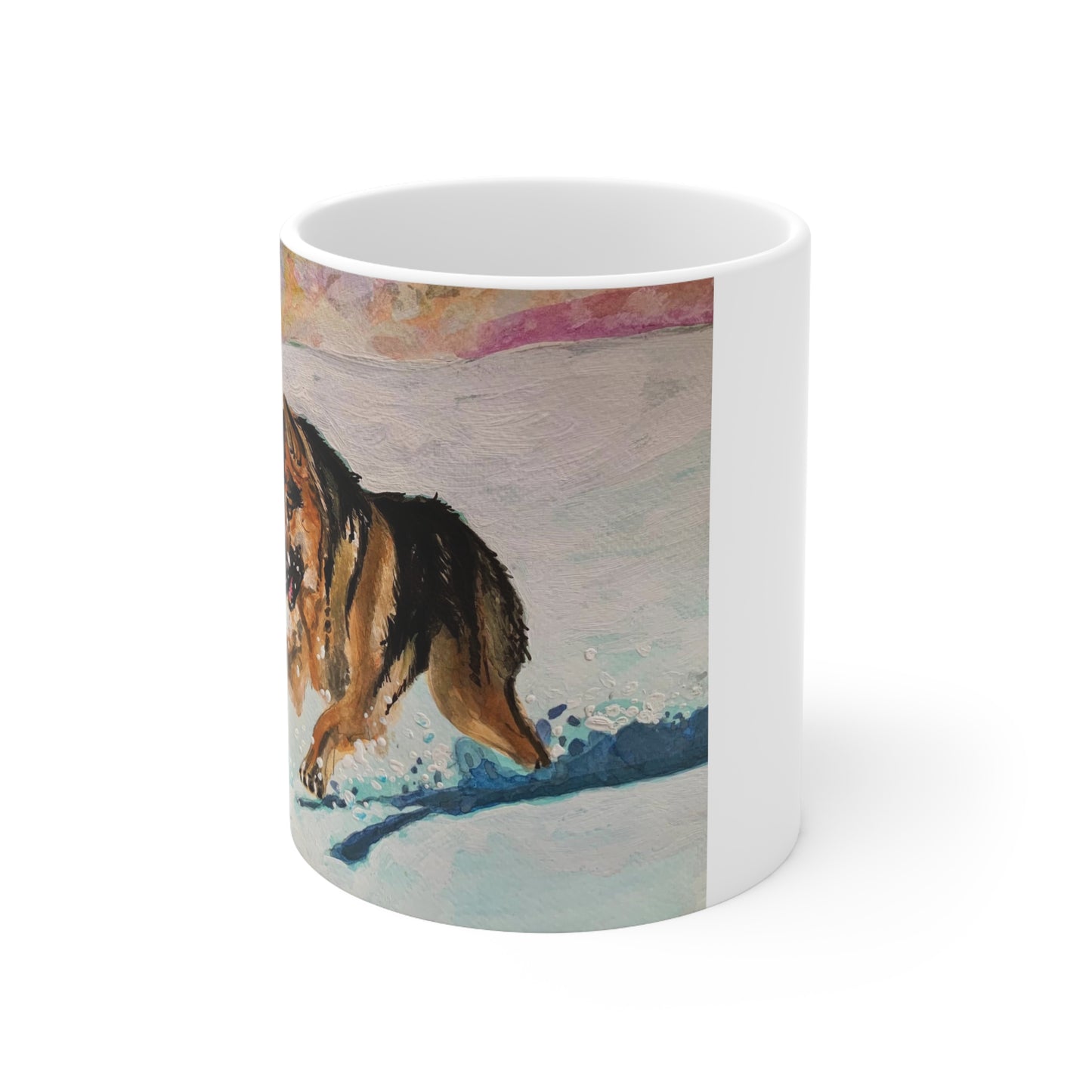 Snow Dive- Ceramic Mug 11oz