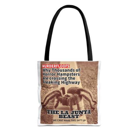 The La Junta Beast Faux News Tote Bag