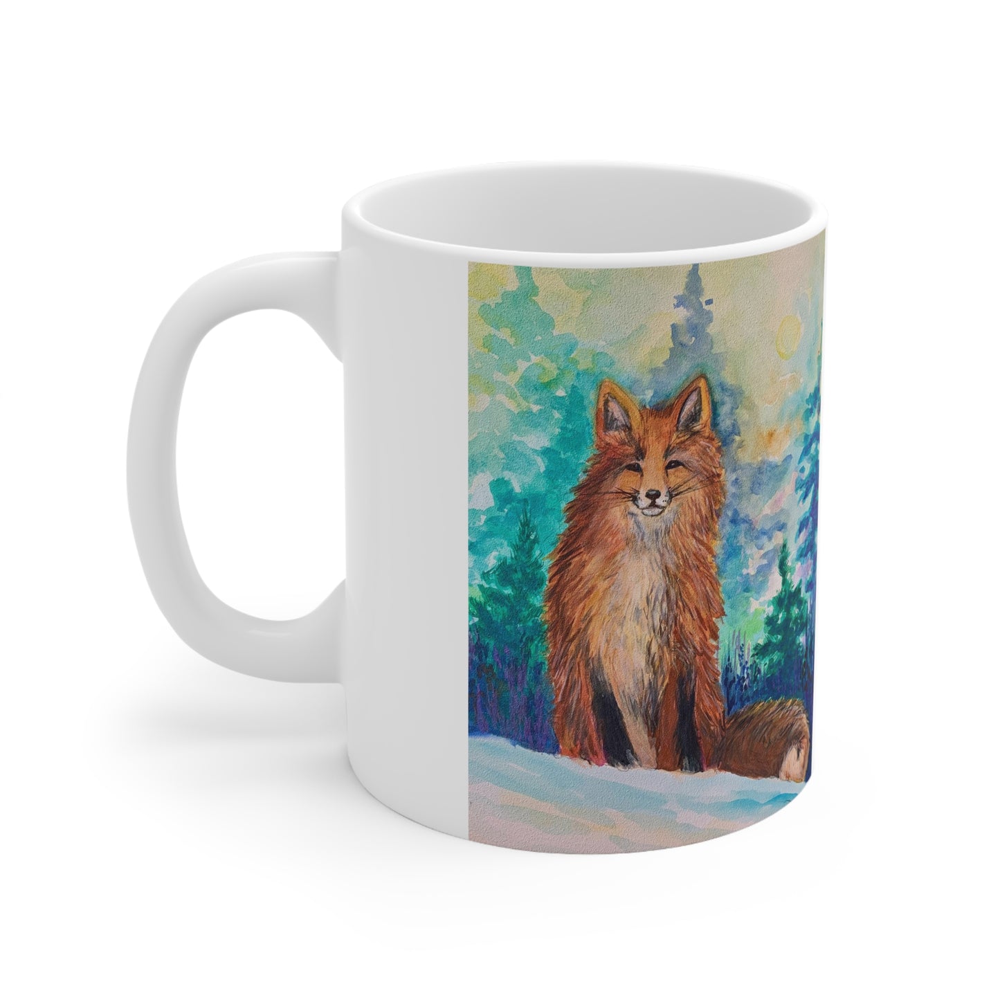 Winter Coat- Ceramic Mug 11oz