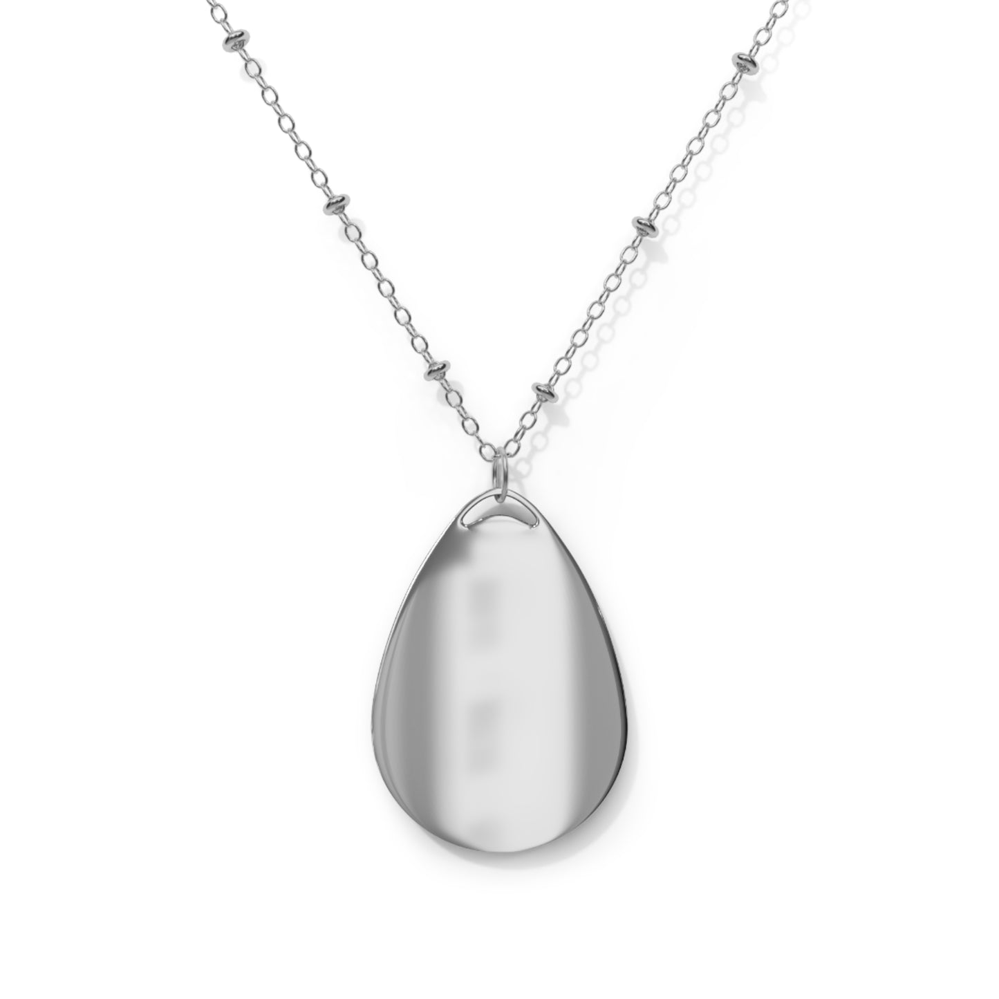 Golden Flatirons- Oval Necklace