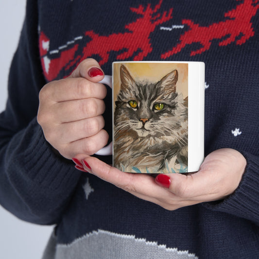 Maine Coon- Ceramic Mug 11oz