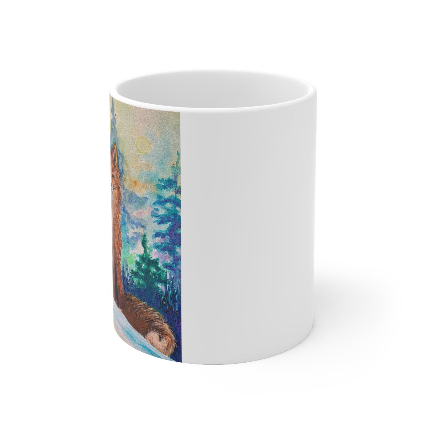 Winter Coat- Ceramic Mug 11oz