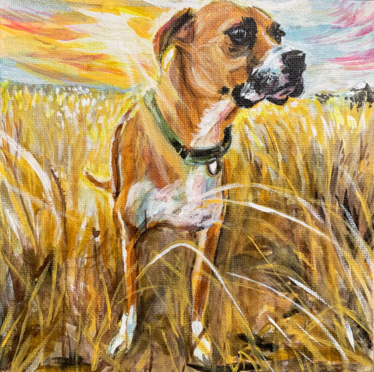 Custom Order- Pet Portrait, 30 x 40