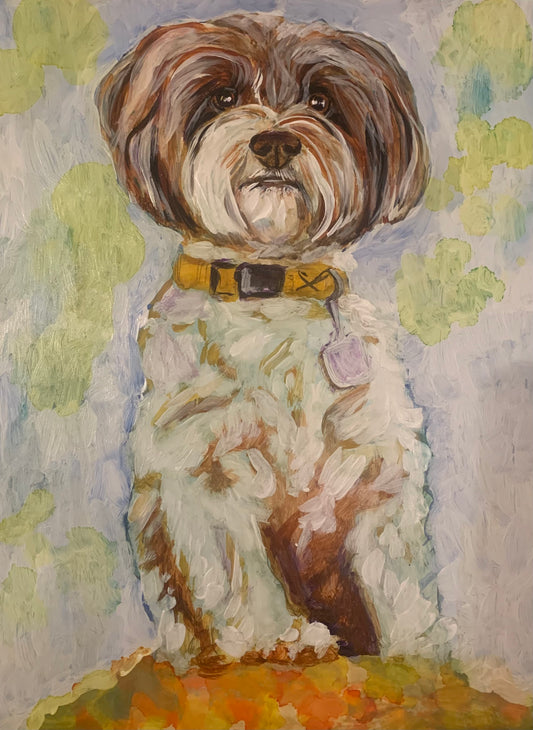 Custom Order- Pet Portrait, 16 x 20